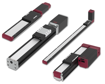 Compact EleCylinder slider type actuators with built-in motor, encoder, and built-in controller